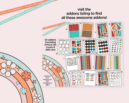Daily Duo A House Isn't a Home Without a Cat Weekly Planner Sticker Kit for Daily Duo Planner