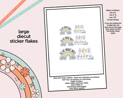 Is He Dead Yet? - F*ck Trump in ASL Typography Sampler Planner Stickers