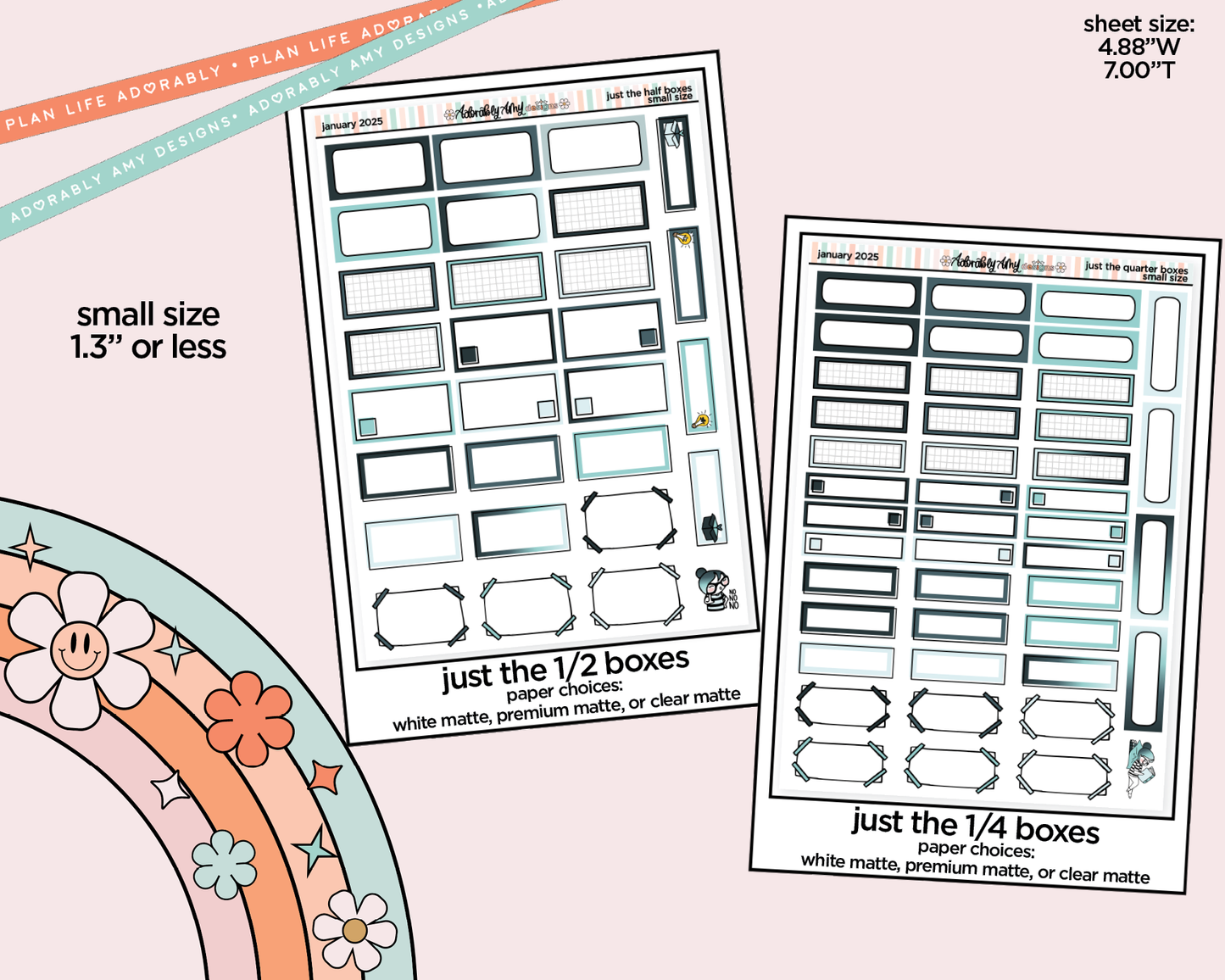 January 2025 Functional Sheets Limited Edition (3 sizes)