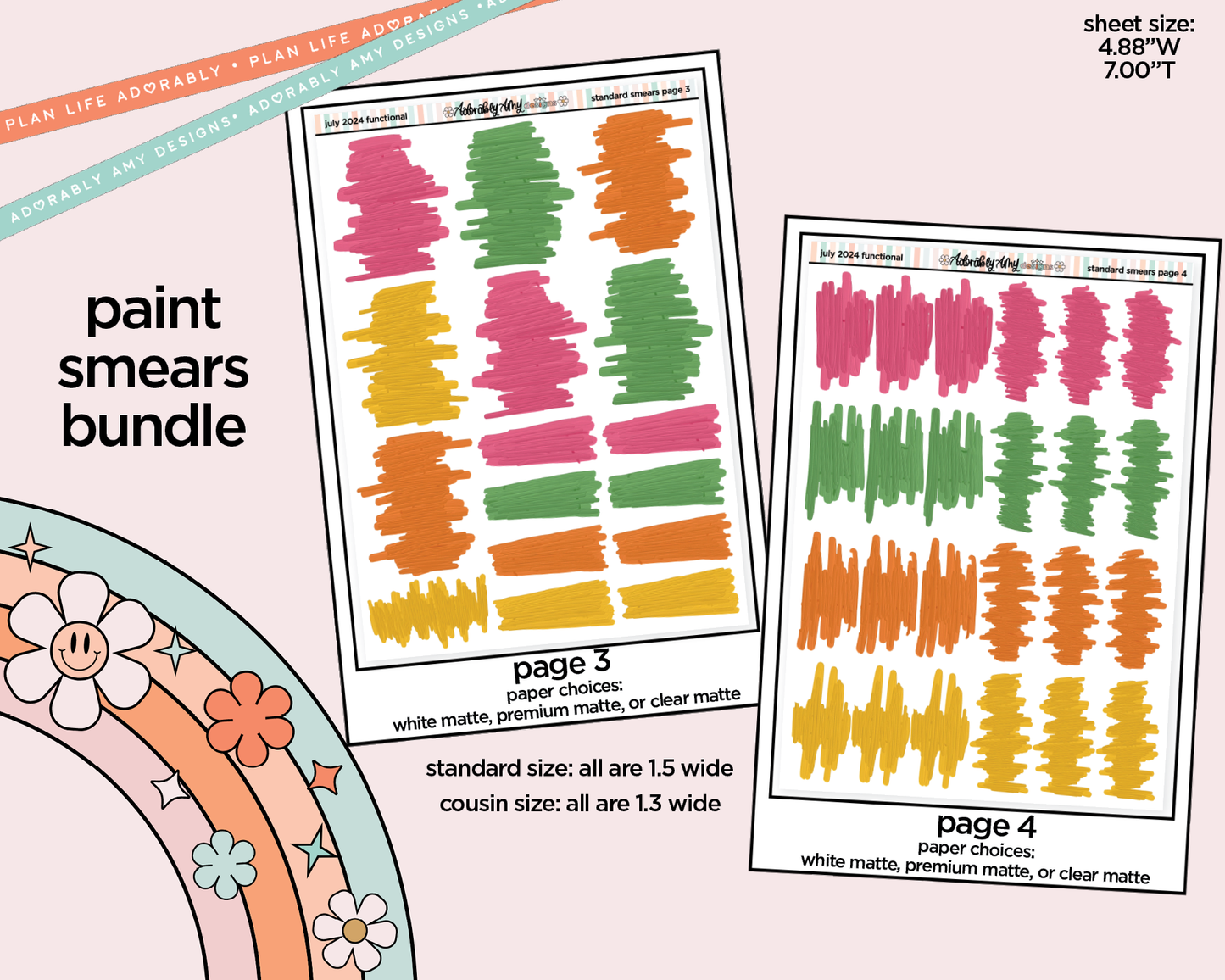 July 2024 Limited Edition Paint Smears Bundle