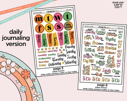 July 2024 Daily Planning Jumbo Size Limited Edition Bundle
