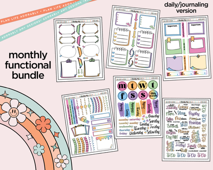 June 2024 Daily Planning Jumbo Size Limited Edition Bundle