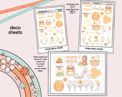 Just Bee Yourself Weekly Kit Deco Pages - All Sizes