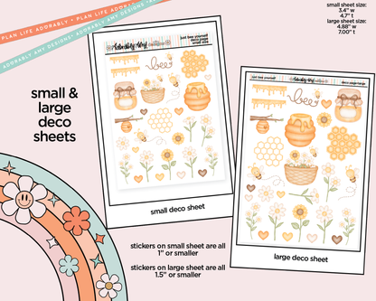 Just Bee Yourself Weekly Kit Deco Pages - All Sizes