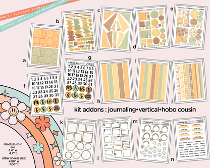 Just Bee Yourself Weekly Kit Addons - All Sizes - Strips, Smears and More! - Adorably Amy Designs