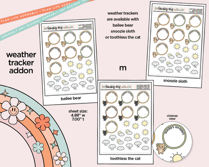Just Bee Yourself Weekly Kit Addons - All Sizes - Strips, Smears and More! - Adorably Amy Designs