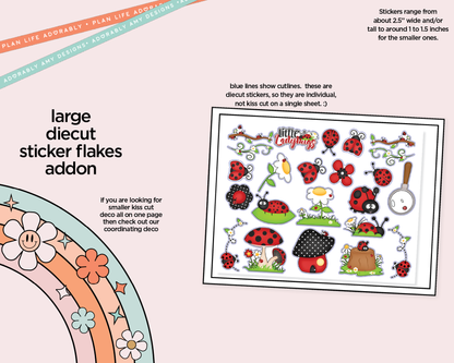 Little Ladybugs Weekly Kit Deco Pages - All Sizes - Adorably Amy Designs