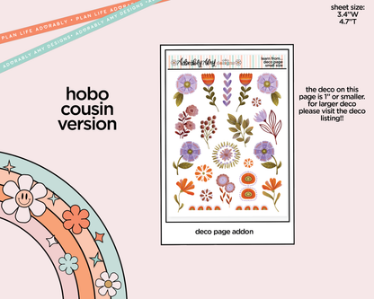 Hobonichi Cousin Weekly Learn from Yesterday Planner Sticker Kit for Hobo Cousin or Similar Planners - Adorably Amy Designs