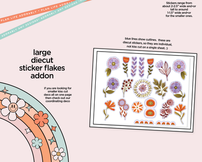 Journaling and Daily Planning Learn From Yesterday Planner Sticker Kit - Adorably Amy Designs