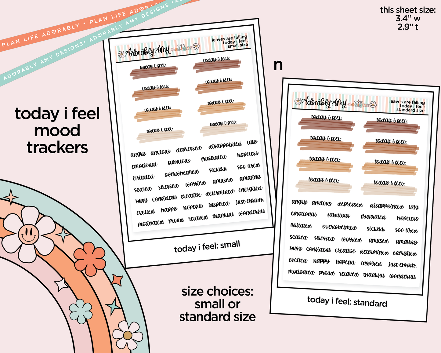 Leaves are Falling Weekly Kit Addons - All Sizes - Strips, Smears and More!