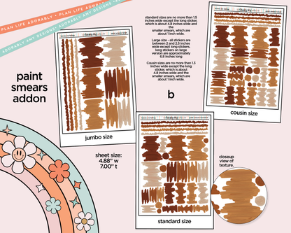 Leaves are Falling Weekly Kit Addons - All Sizes - Strips, Smears and More!