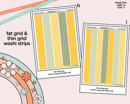 Sweet Lemon Bunny Weekly Kit Addons - All Sizes - Strips, Smears and More!