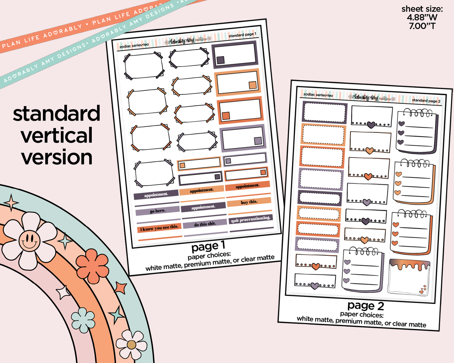 Zodiac Series - Leo Standard Size Limited Edition Bundle