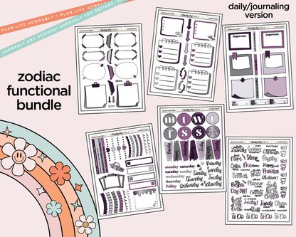 Zodiac Series - Libra Daily Planning Jumbo Size Limited Edition Bundle