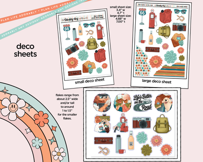 Life's Better on the Road Weekly Kit Deco Pages - All Sizes