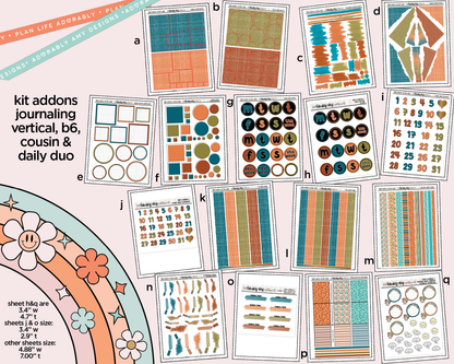 Life's Better on the Road Weekly Kit Addons - All Sizes - Strips, Smears and More!