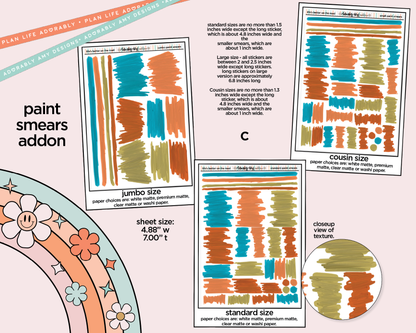 Life's Better on the Road Weekly Kit Addons - All Sizes - Strips, Smears and More!