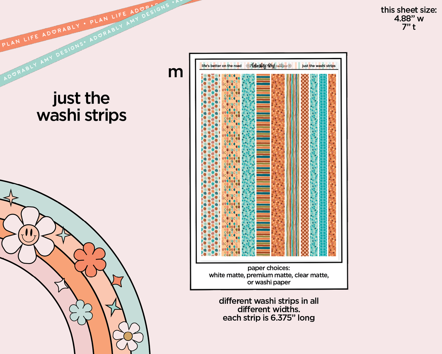 Life's Better on the Road Weekly Kit Addons - All Sizes - Strips, Smears and More!
