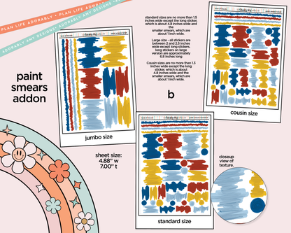 Land of Lincoln Weekly Kit Addons - All Sizes - Strips, Smears and More!