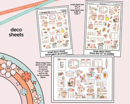 Live, Love, Eat Weekly Kit Deco Pages - All Sizes