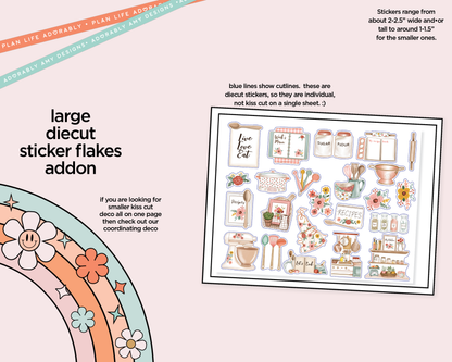 Live, Love, Eat Weekly Kit Deco Pages - All Sizes