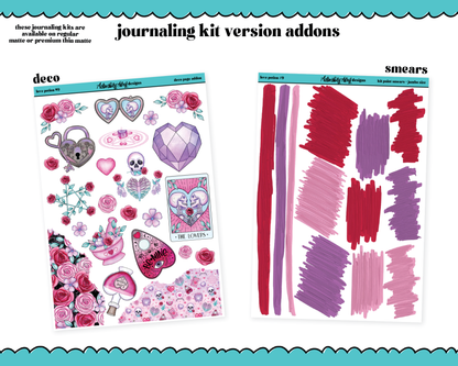 Journaling and Daily Planning Love Potion #9 Planner Sticker Kit