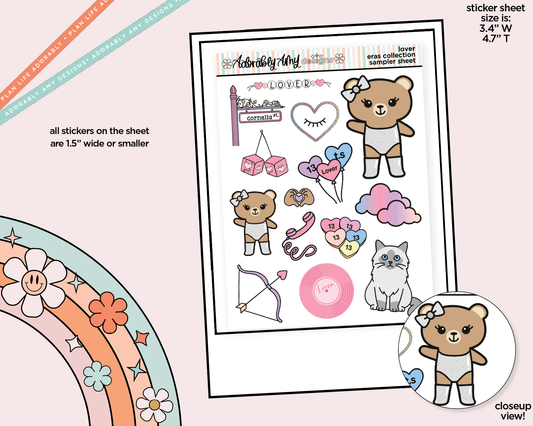 Lover Era Decoration Character Planner Stickers