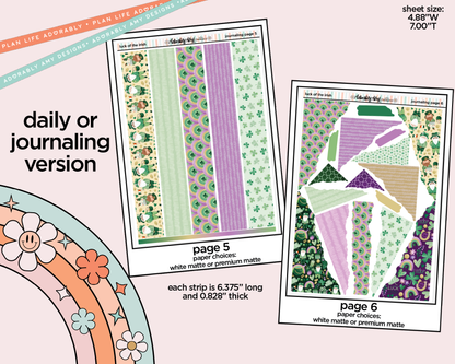 Journaling and Daily Planning Luck of the Irish Planner Sticker Kit