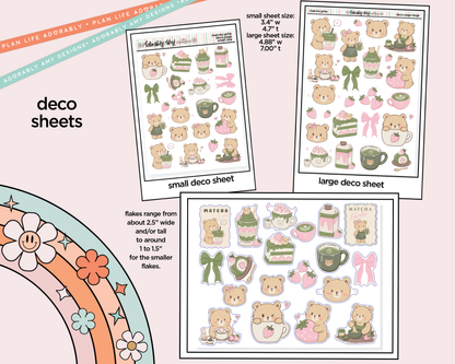 Matcha Girlie Weekly Kit Deco Pages - All Sizes