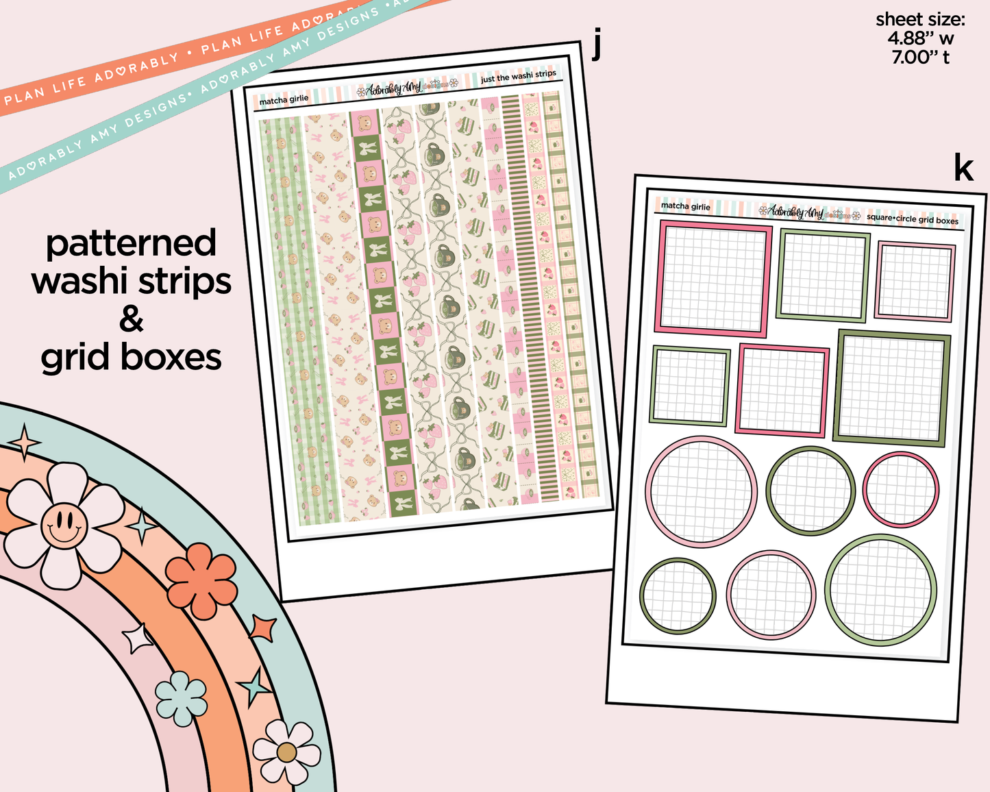 Matcha Girlie Weekly Kit Addons - All Sizes - Strips, Smears and More!