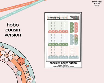 Hobonichi Cousin Weekly Merry Everything Planner Sticker Kit for Hobo Cousin or Similar Planners