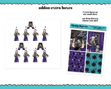 Vertical Merry Gothmas Christmas Themed Planner Sticker Kit for Vertical Standard Size Planners or Inserts