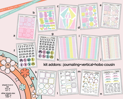 Always My Mom, Forever My Friend Weekly Kit Addons - All Sizes - Strips, Smears and More! - Adorably Amy Designs