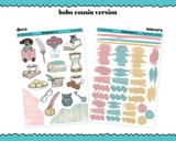 Hobonichi Cousin Weekly My Weekend is Booked Reading & Book Themed Planner Sticker Kit for Hobo Cousin or Similar Planners
