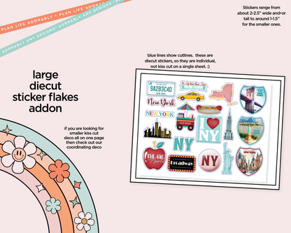 The Big Apple Weekly Kit Deco Pages - All Sizes