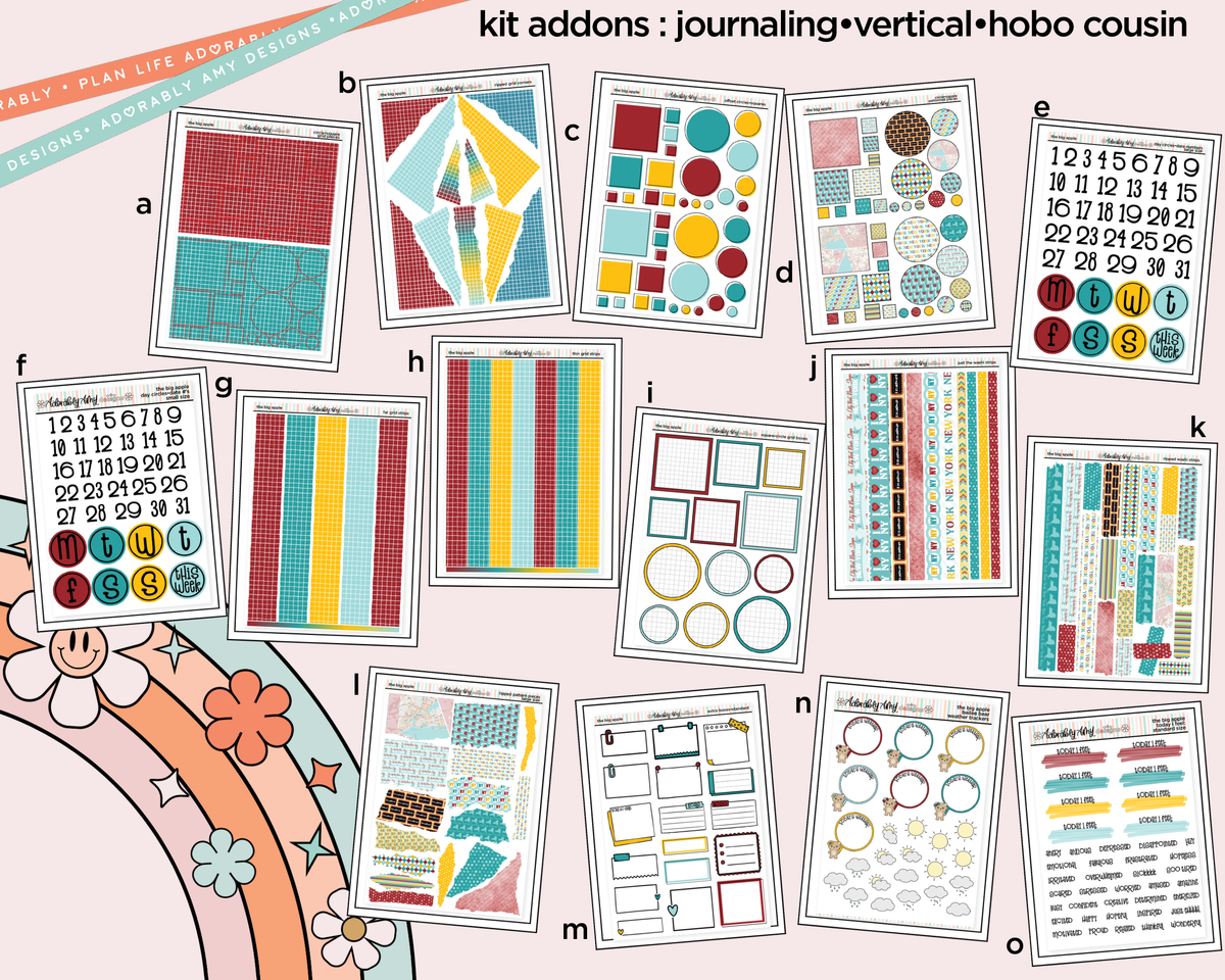 The Big Apple Weekly Kit Addons - All Sizes - Strips, Smears and More!