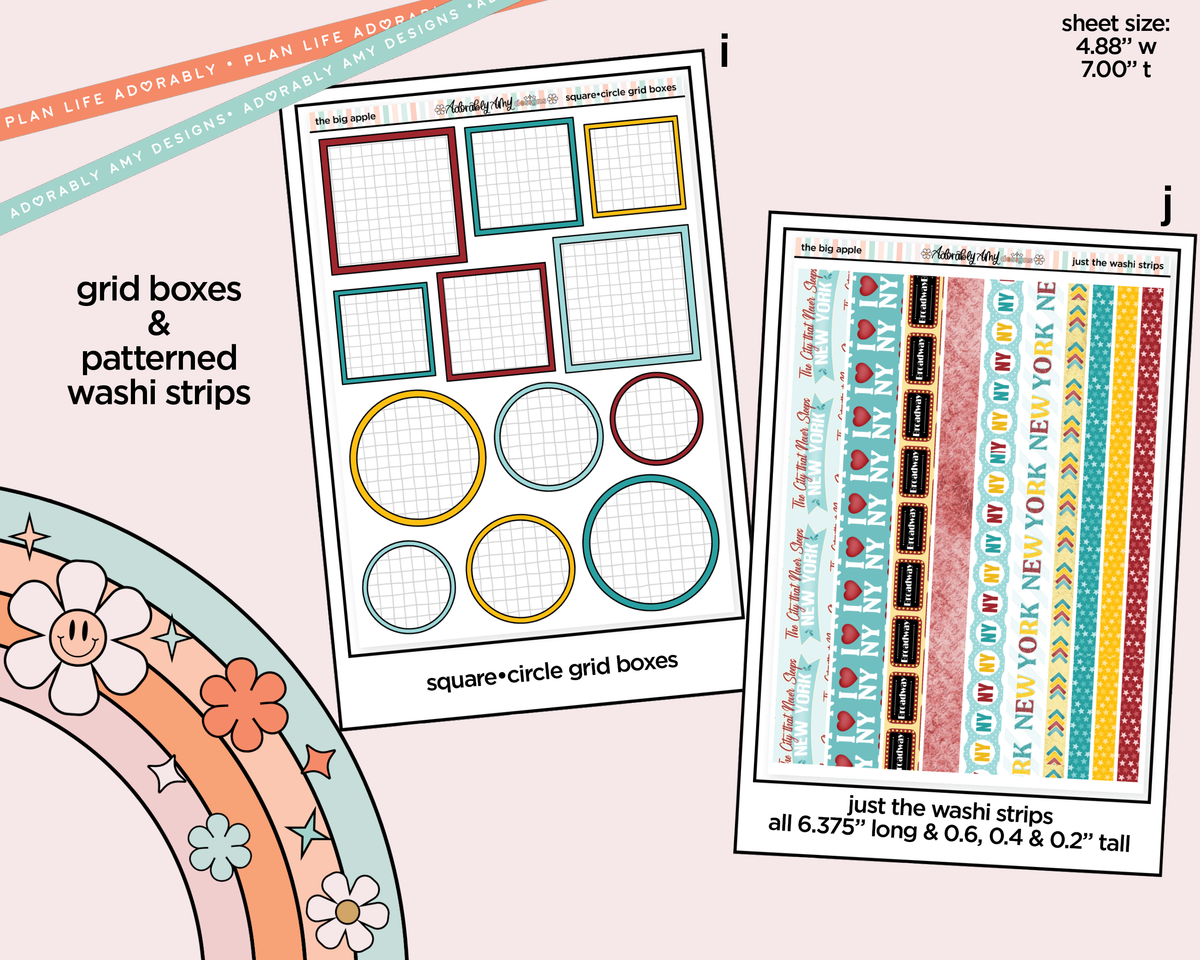 The Big Apple Weekly Kit Addons - All Sizes - Strips, Smears and More!