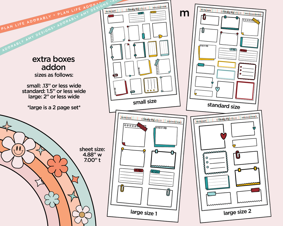 The Big Apple Weekly Kit Addons - All Sizes - Strips, Smears and More!