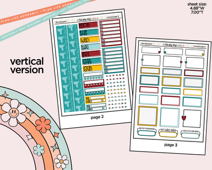 Vertical The Big Apple Collection Kit for Vertical Standard Size Planners or Insert