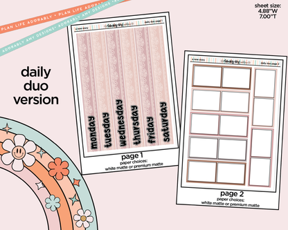 Daily Duo A New Story Weekly Planner Sticker Kit for Daily Duo Planner