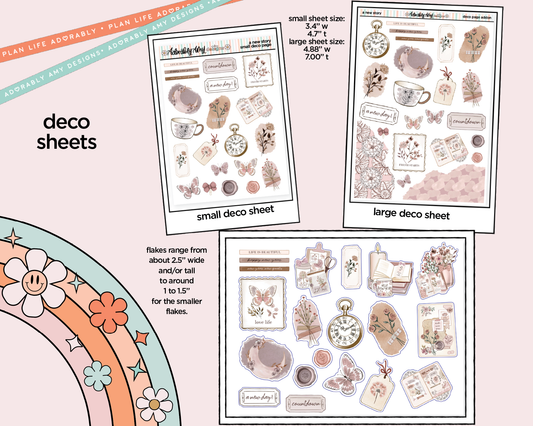 A New Story Weekly Kit Deco Pages - All Sizes