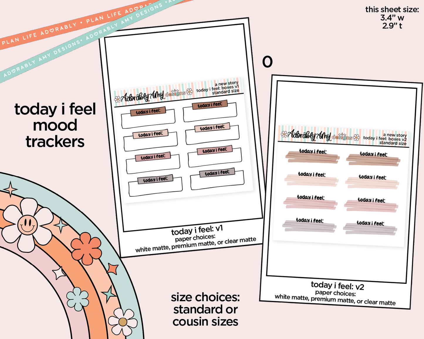 A New Story Weekly Kit Addons - All Sizes - Strips, Smears and More!