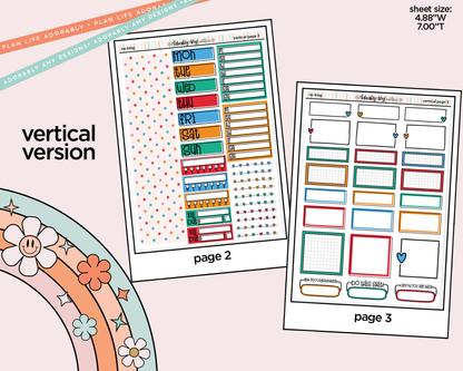 Vertical No King Kit for Vertical Standard Size Planners or Insert