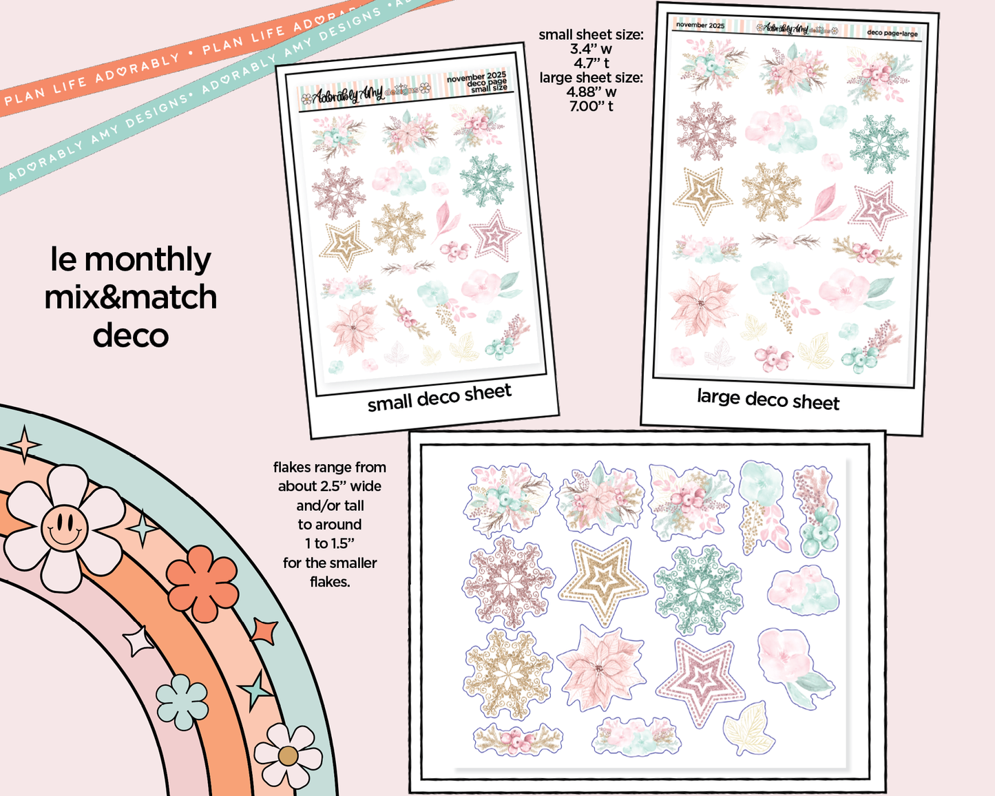 November 2025 Deco Pages - All Sizes