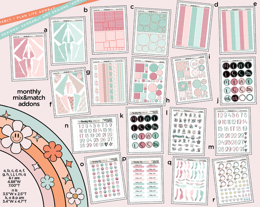 November 2025 Mix & Match Limited Edition Functional Extras