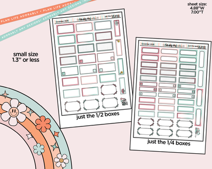 November 2025 Mix & Match Functional Sheets Limited Edition (3 sizes)