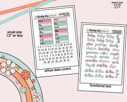 November 2025 Mix & Match Functional Sheets Limited Edition (3 sizes)