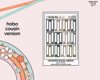 Hobonichi Cousin Weekly Nurture Planner Sticker Kit for Hobo Cousin or Similar Planners