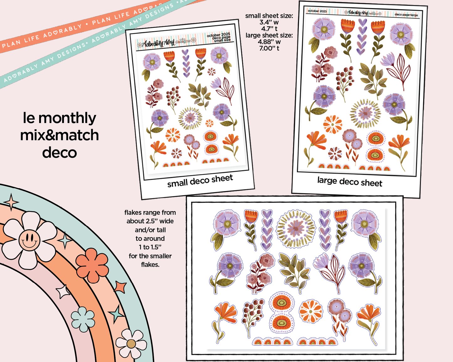 October 2025 Deco Pages - All Sizes