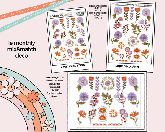 October 2025 Deco Pages - All Sizes